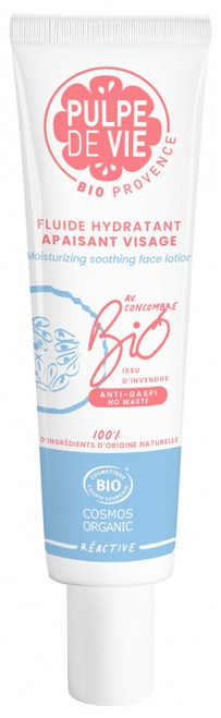 Pulpe de Vie Soothing Moisturizing Face Fluid Calm-Me Organic 40 ml